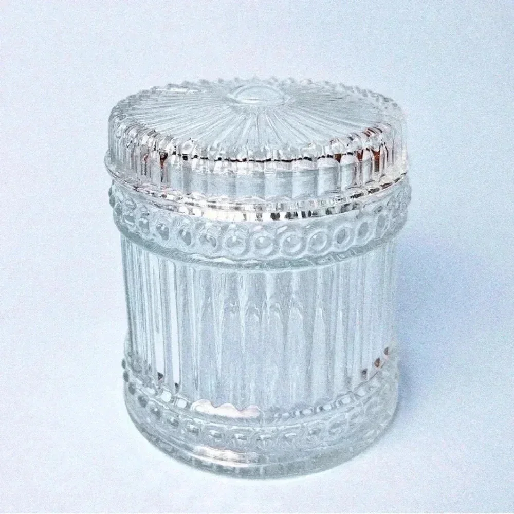 Amway American Glass Vintage Reproduction Of Circa 1850 Glass Jar Apothecary